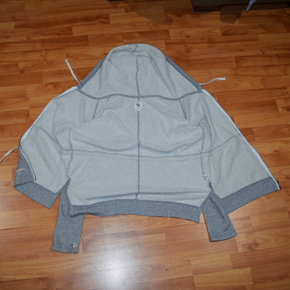 BILLABONG Shed Light HOODIE Women's Sz S Full-Zip Hooded Sweatshirt JACKET - Picture 4 of 7